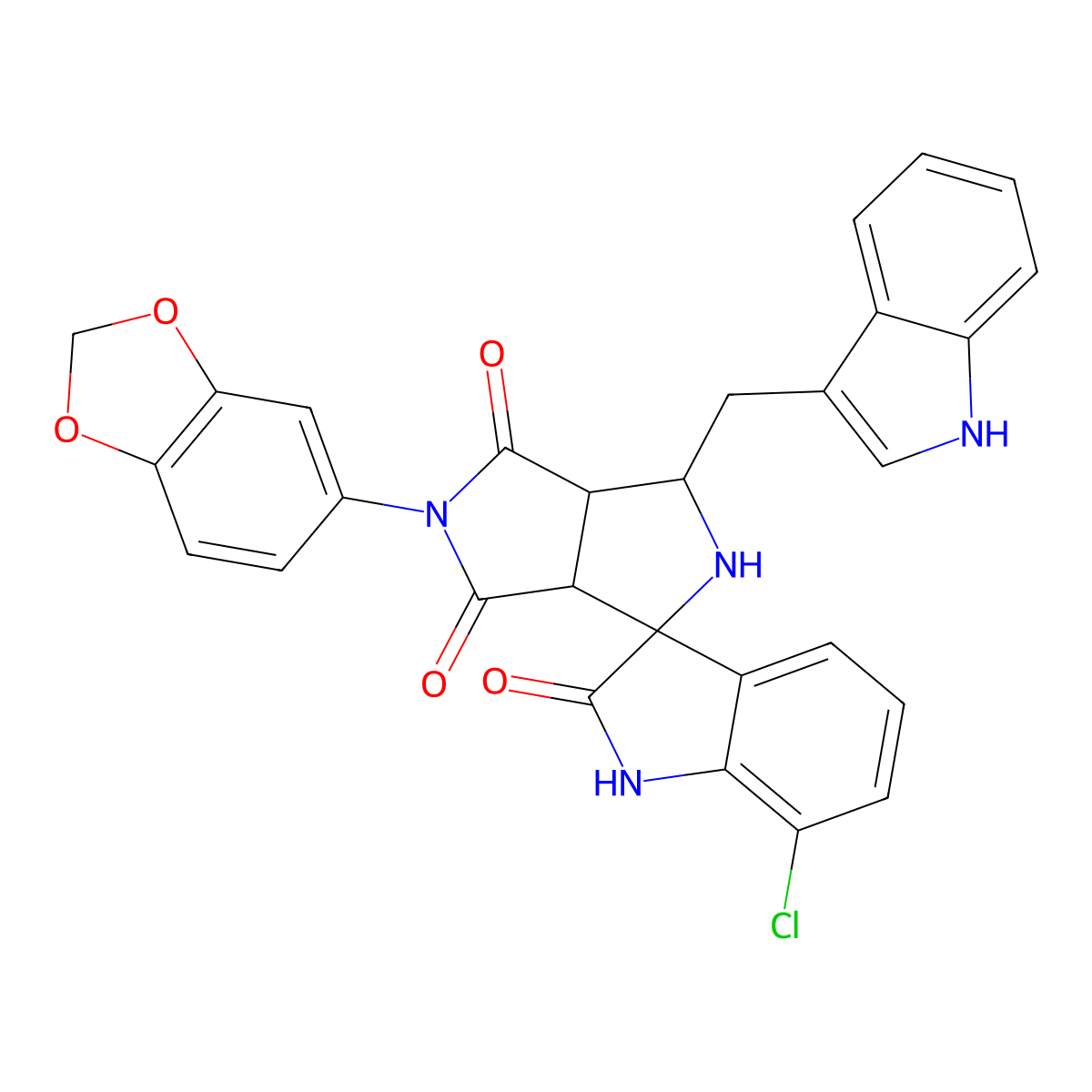 C29H21ClN4O5 molecular structure, CAS 1013755-30-0