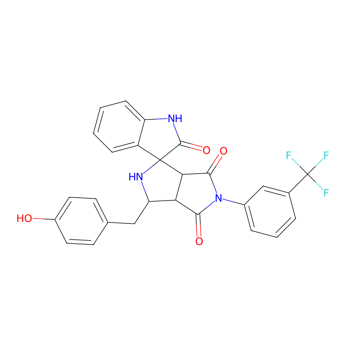 C27H20F3N3O4 molecular structure, CAS 1013756-29-0