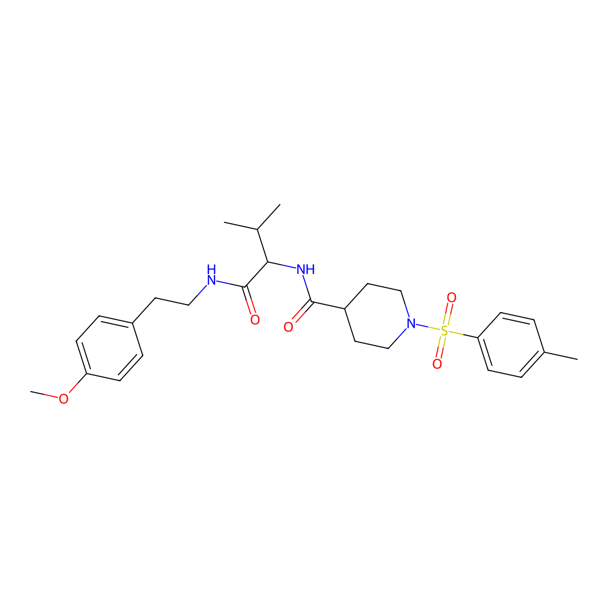 C27H37N3O5S molecular structure, CAS 1013793-70-8
