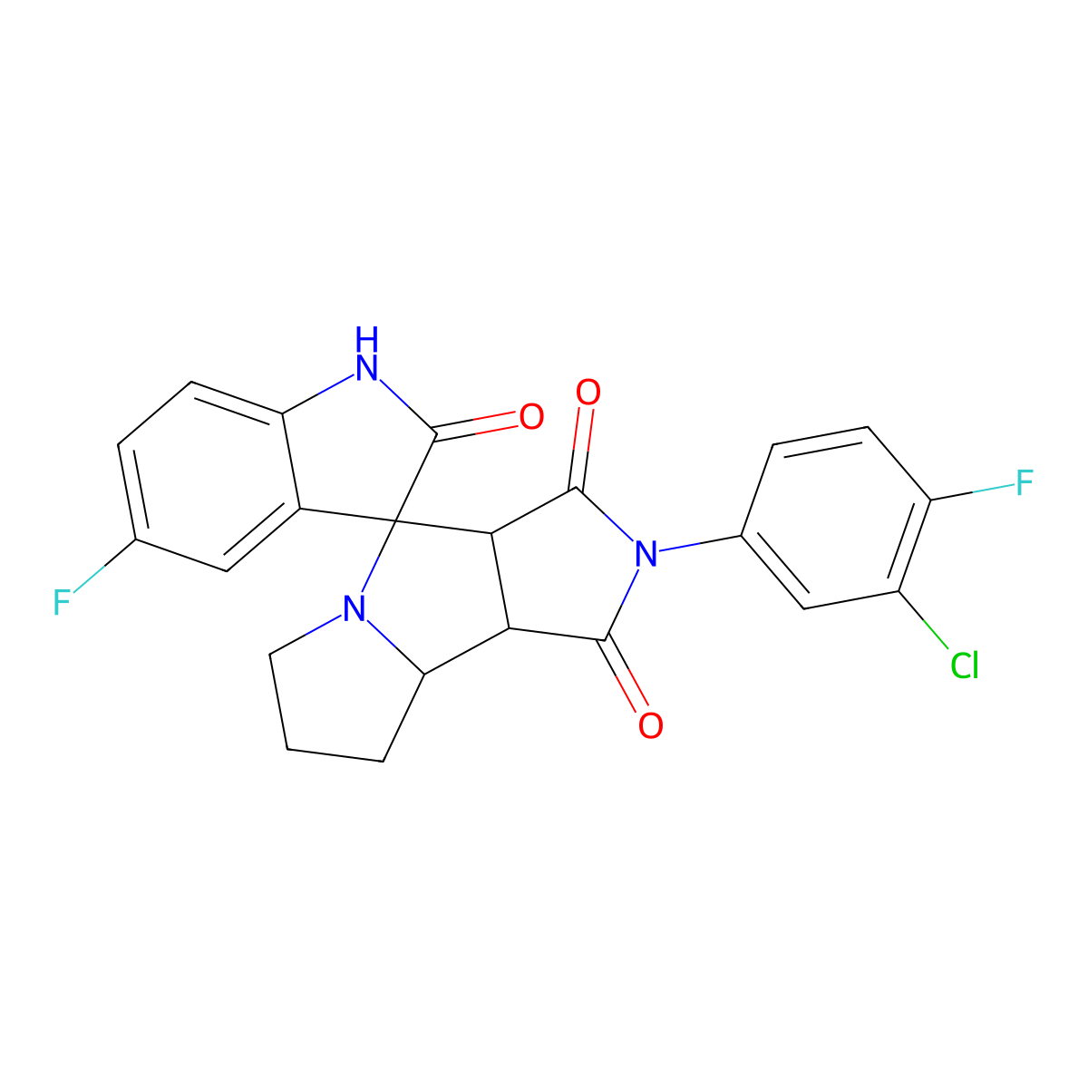 C22H16ClF2N3O3 molecular structure, CAS 1013855-38-3