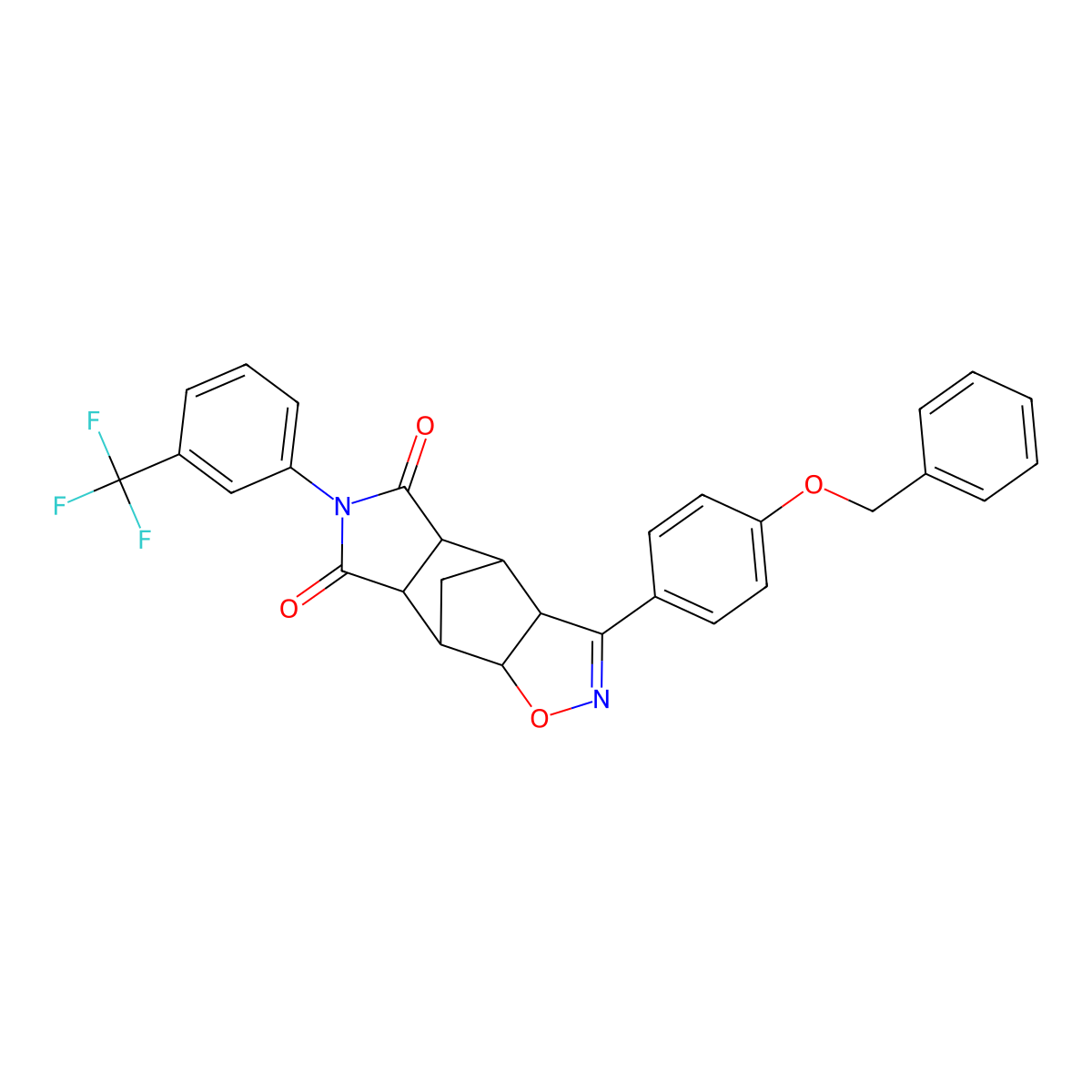 C30H23F3N2O4 molecular structure, CAS 1013870-03-5