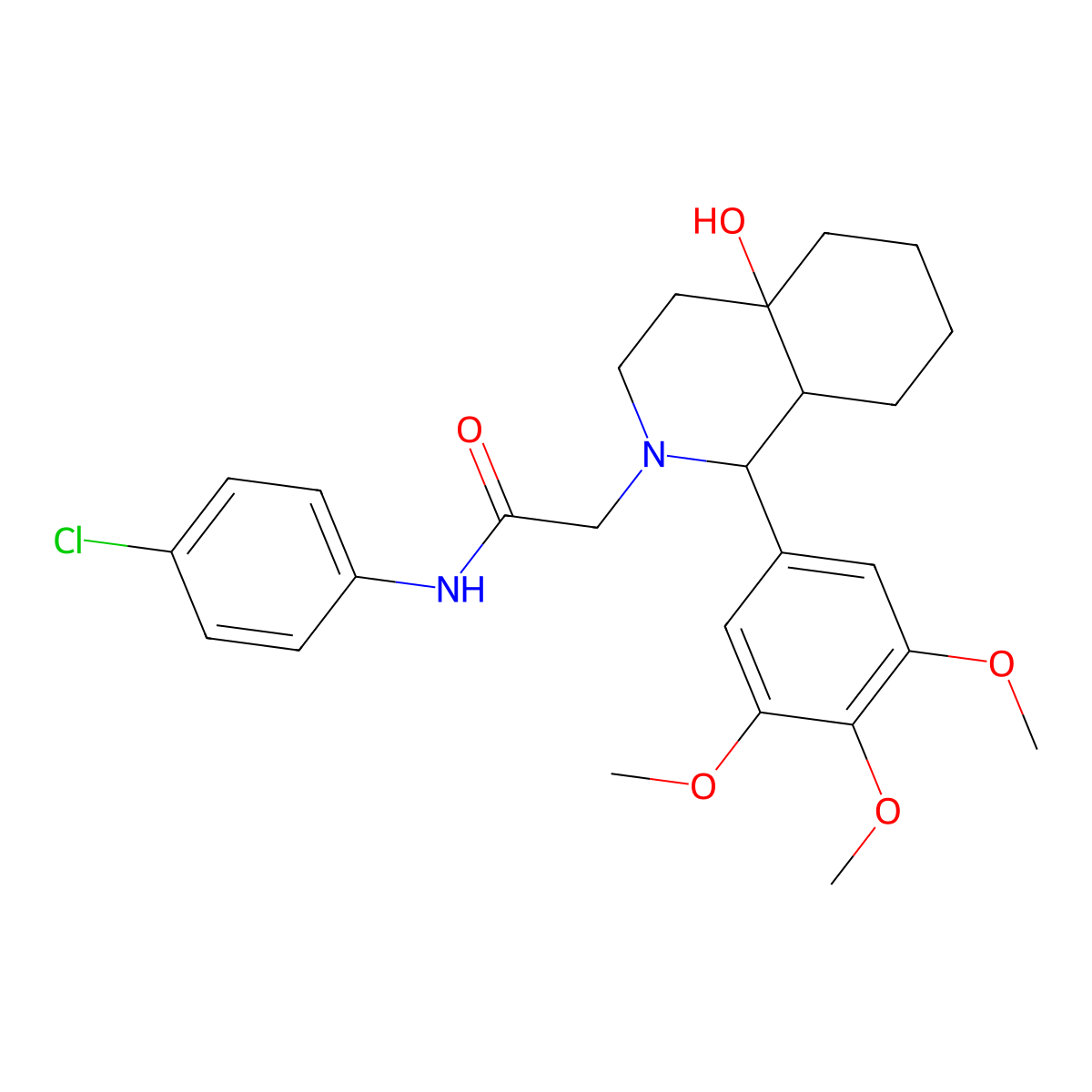 C26H33ClN2O5 molecular structure, CAS 1013885-87-4