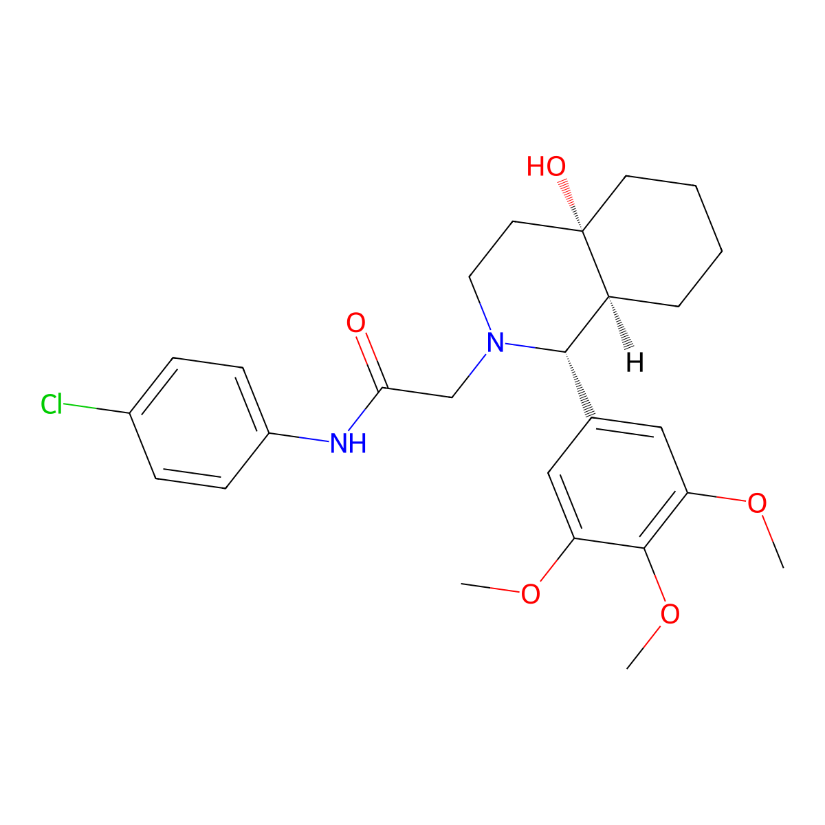 C26H33ClN2O5 molecular structure, CAS 1013885-87-4