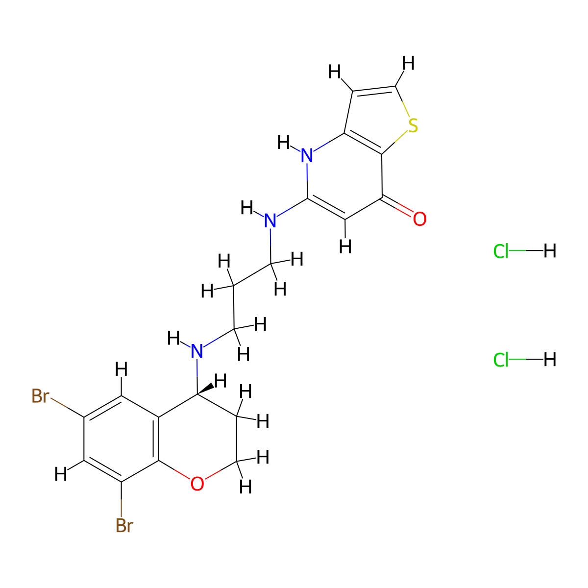 REP 3123 dihydrochloride molecular structure, CAS 1013915-99-5