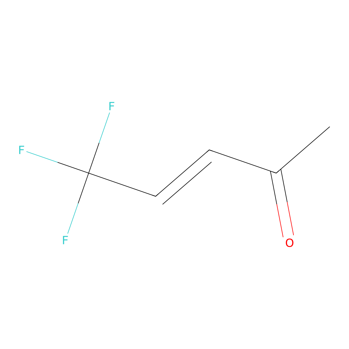 3-Penten-2-one, 5,5,5-trifluoro-, (3E)-(9CI) molecular structure, CAS 101395-81-7