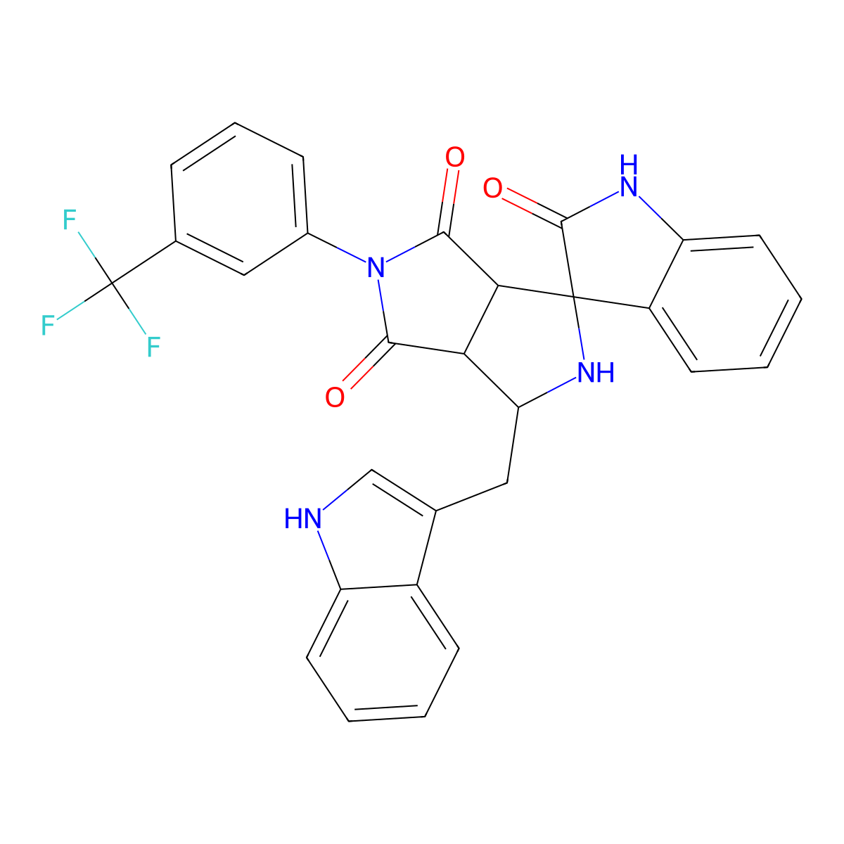 C29H21F3N4O3 molecular structure, CAS 1013981-38-8