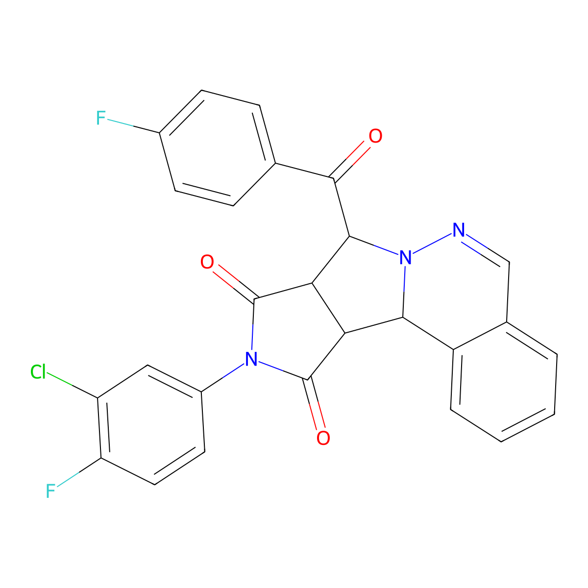 C26H16ClF2N3O3 molecular structure, CAS 1013981-66-2