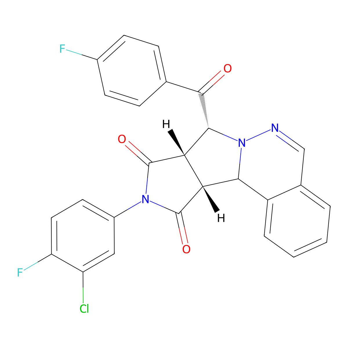 C26H16ClF2N3O3 molecular structure, CAS 1013981-66-2