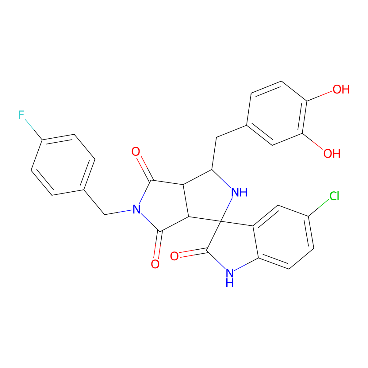 C27H21ClFN3O5 molecular structure, CAS 1013983-25-9