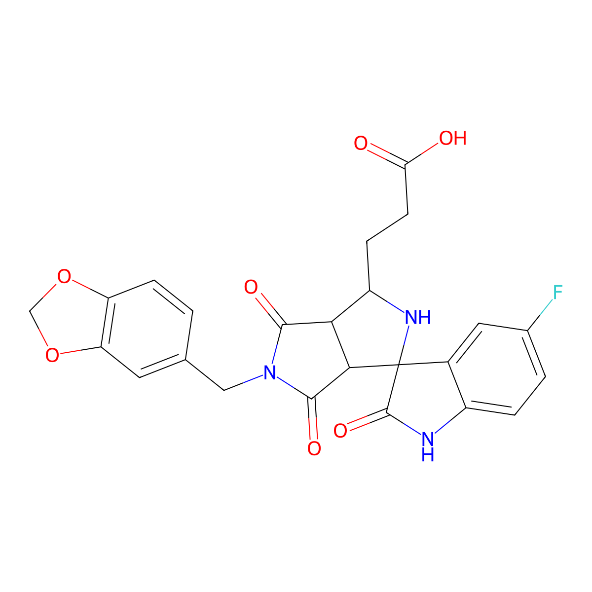 C24H20FN3O7 molecular structure, CAS 1013983-68-0