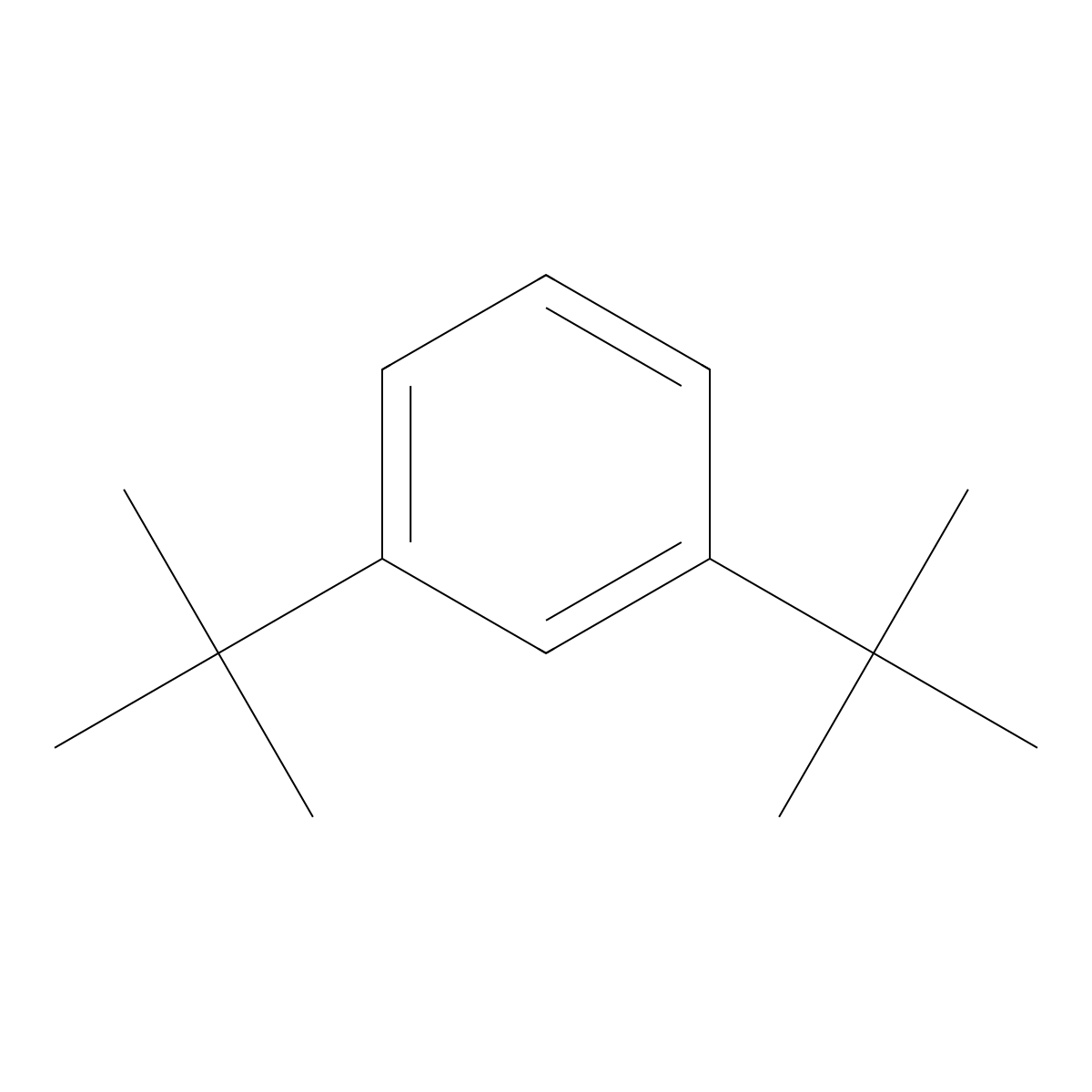 1,3-Di-tert-butylbenzene molecular structure, CAS 1014-60-4