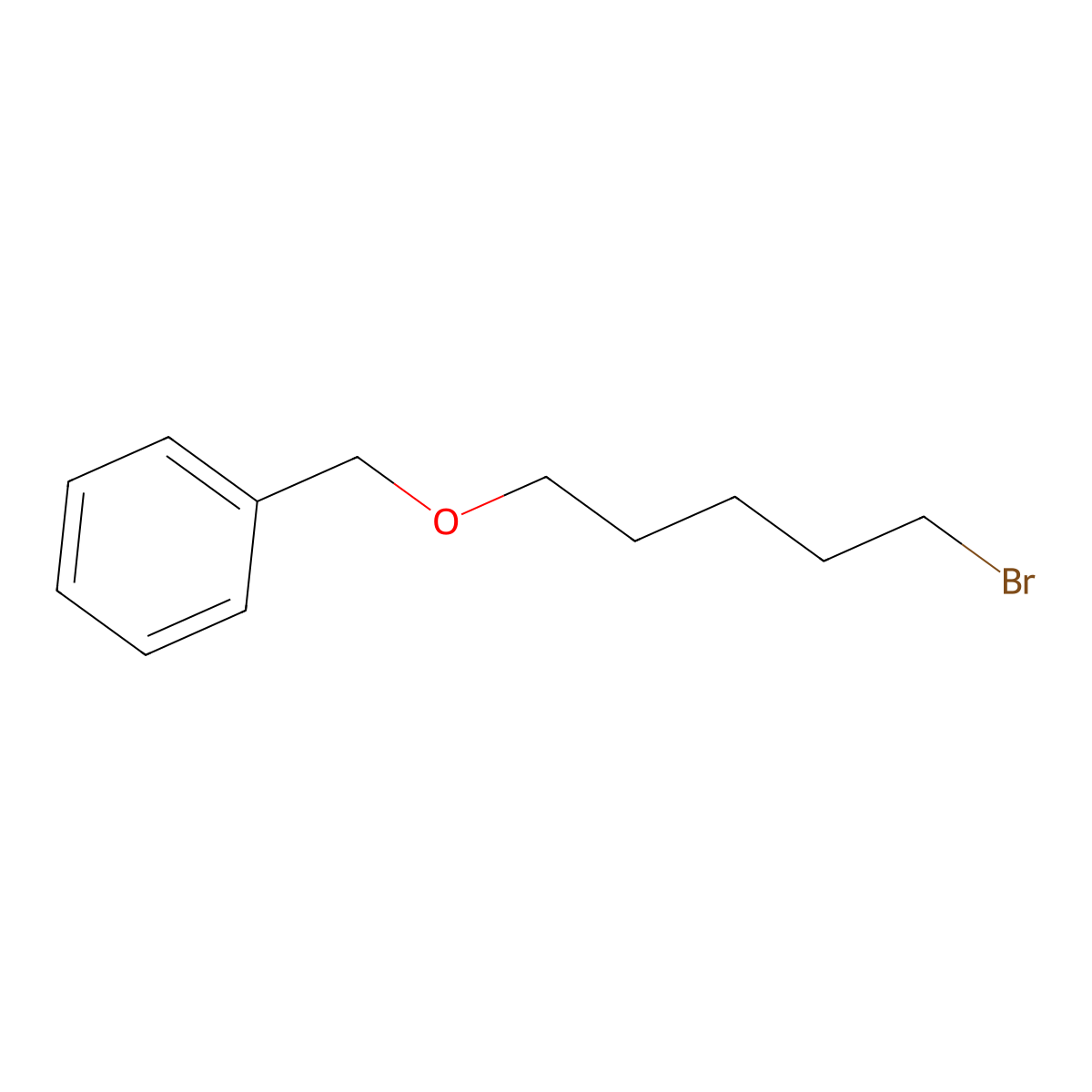 Benzyl 5-Bromoamyl Ether molecular structure, CAS 1014-93-3