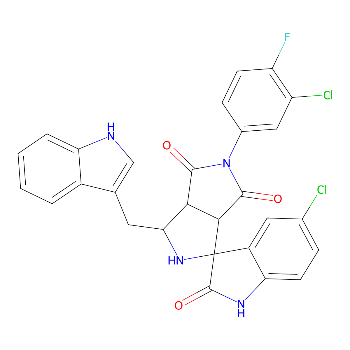C28H19Cl2FN4O3 molecular structure, CAS 1014001-89-8