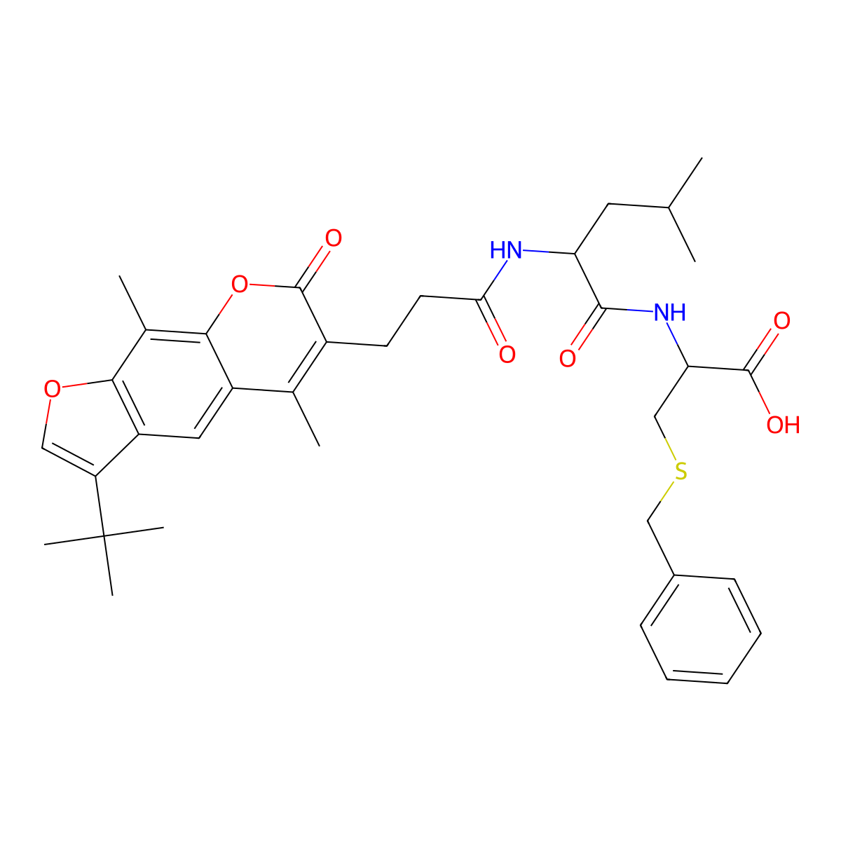 C36H44N2O7S molecular structure, CAS 1014003-48-5
