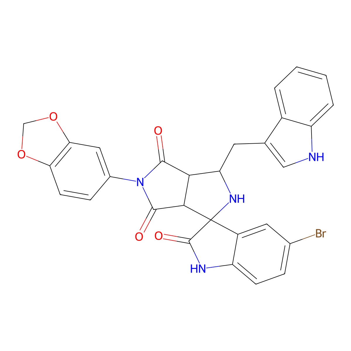 C29H21BrN4O5 molecular structure, CAS 1014021-05-6
