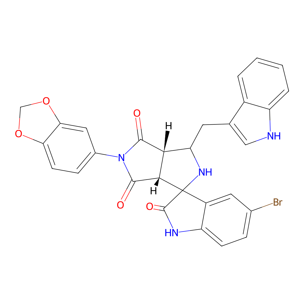 C29H21BrN4O5 molecular structure, CAS 1014021-05-6