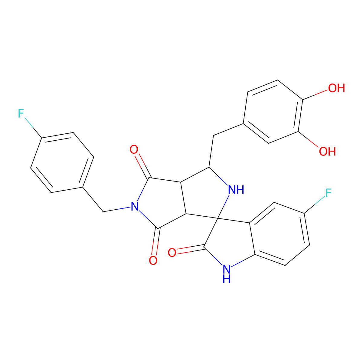 C27H21F2N3O5 molecular structure, CAS 1014021-35-2