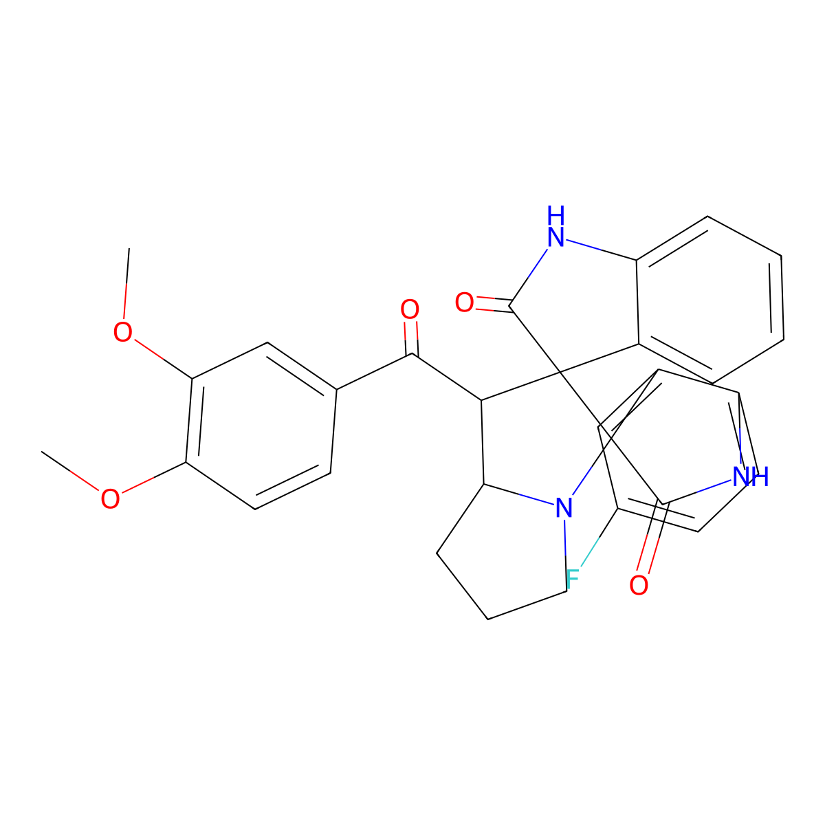 C30H26FN3O5 molecular structure, CAS 1014021-72-7
