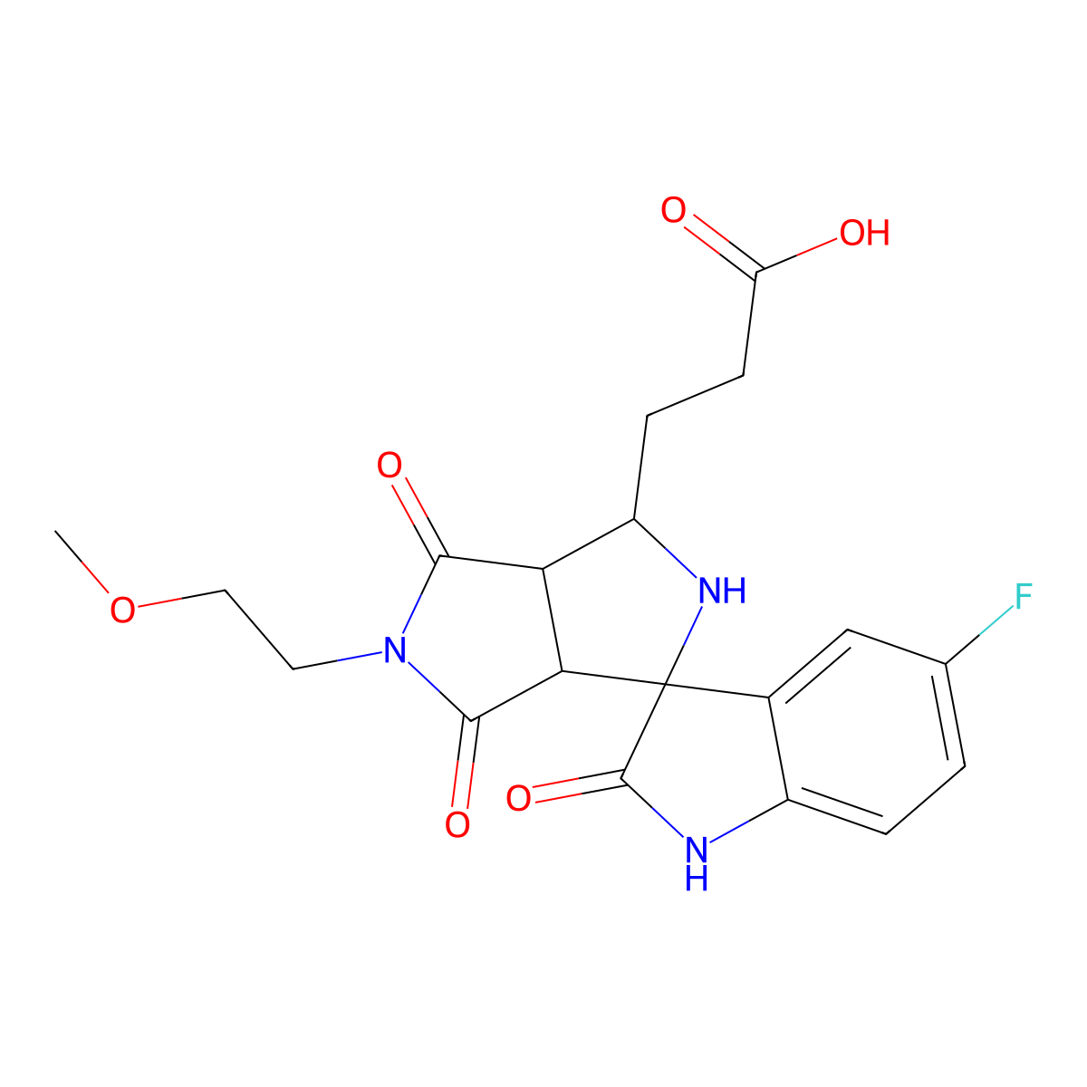 C19H20FN3O6 molecular structure, CAS 1014022-59-3