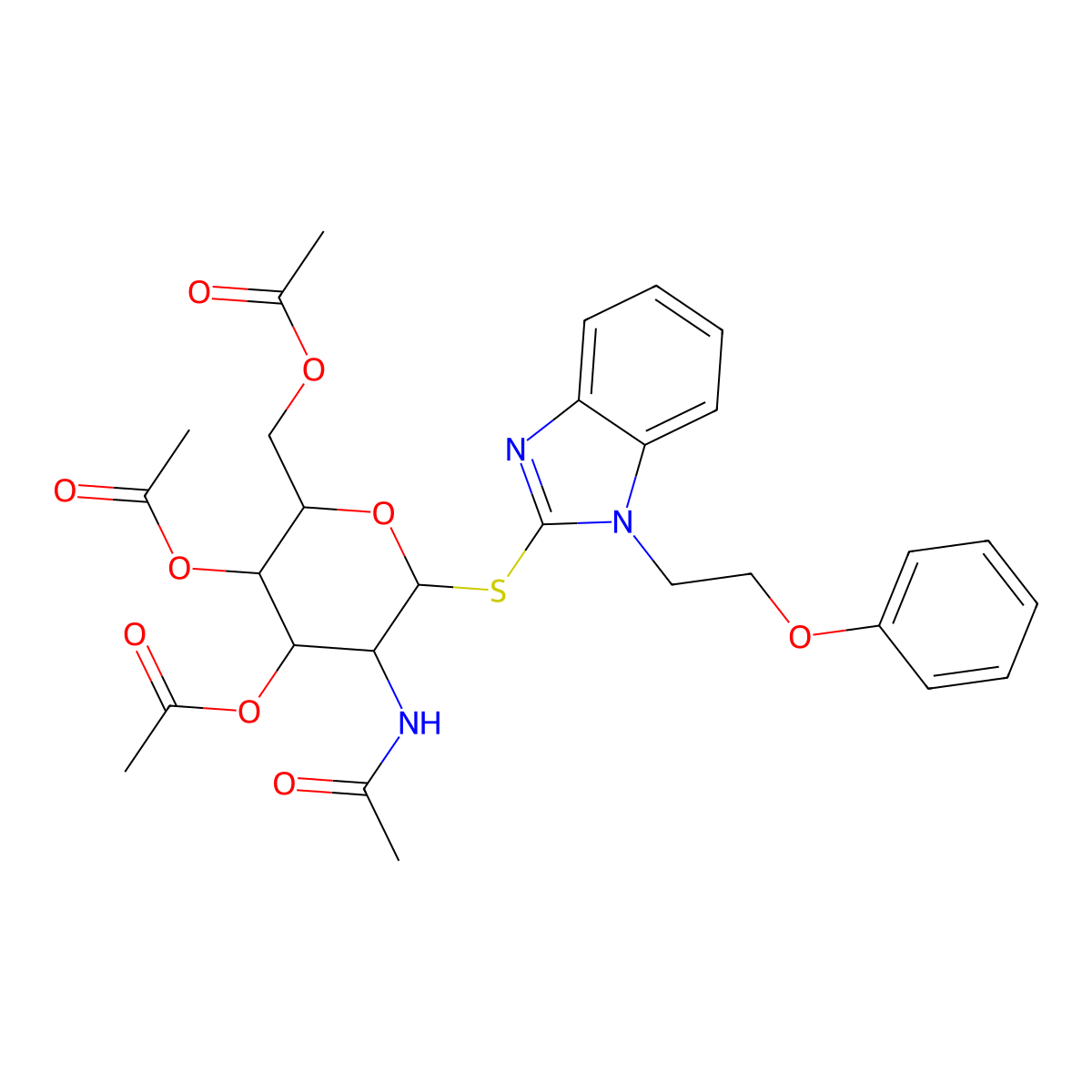 C29H33N3O9S molecular structure, CAS 1014040-15-3