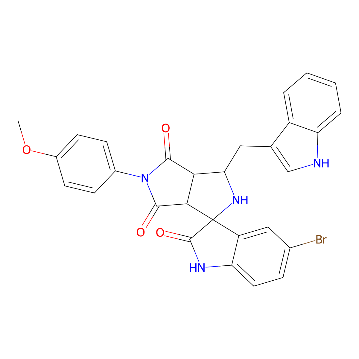 C29H23BrN4O4 molecular structure, CAS 1014042-38-6