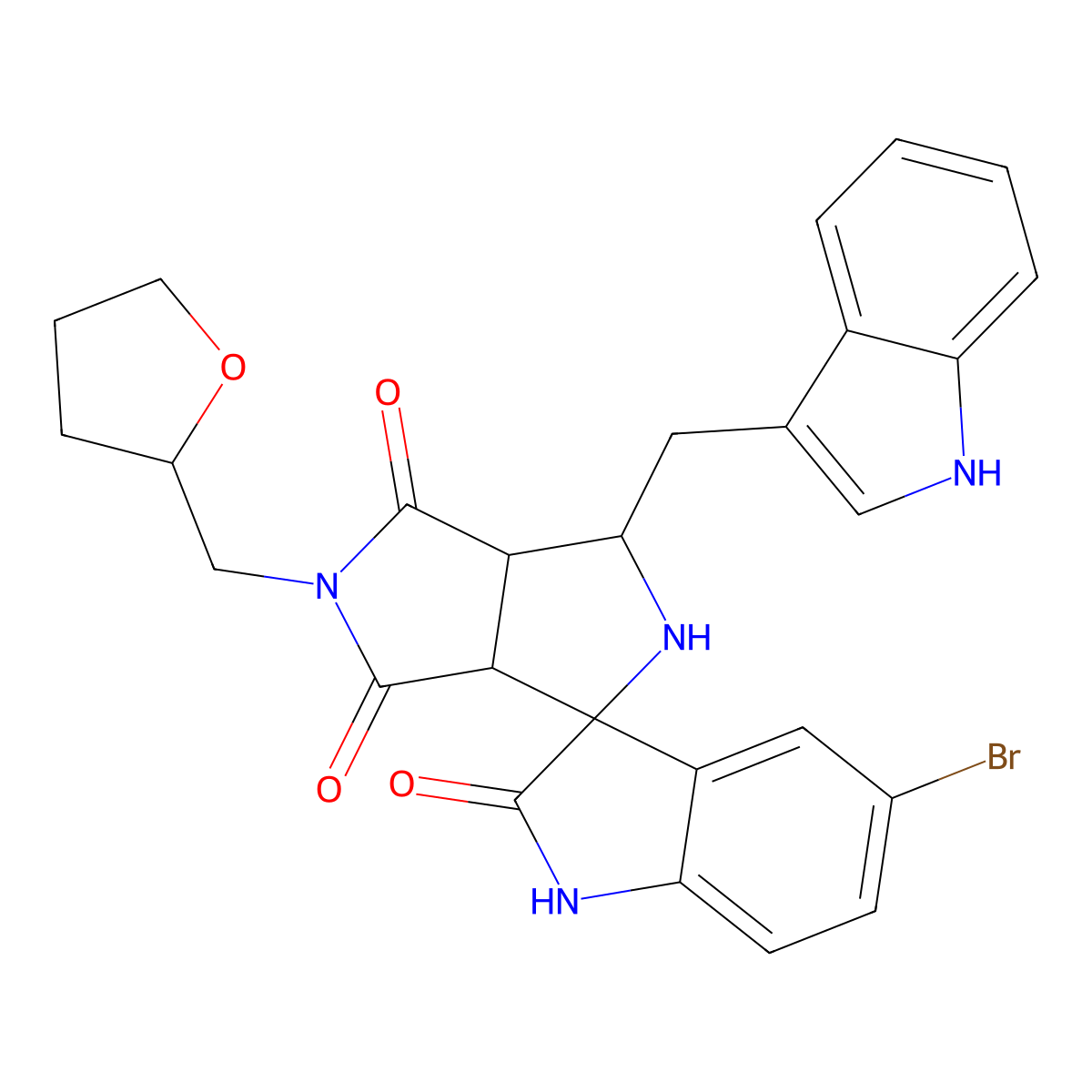 C27H25BrN4O4 molecular structure, CAS 1014042-59-1