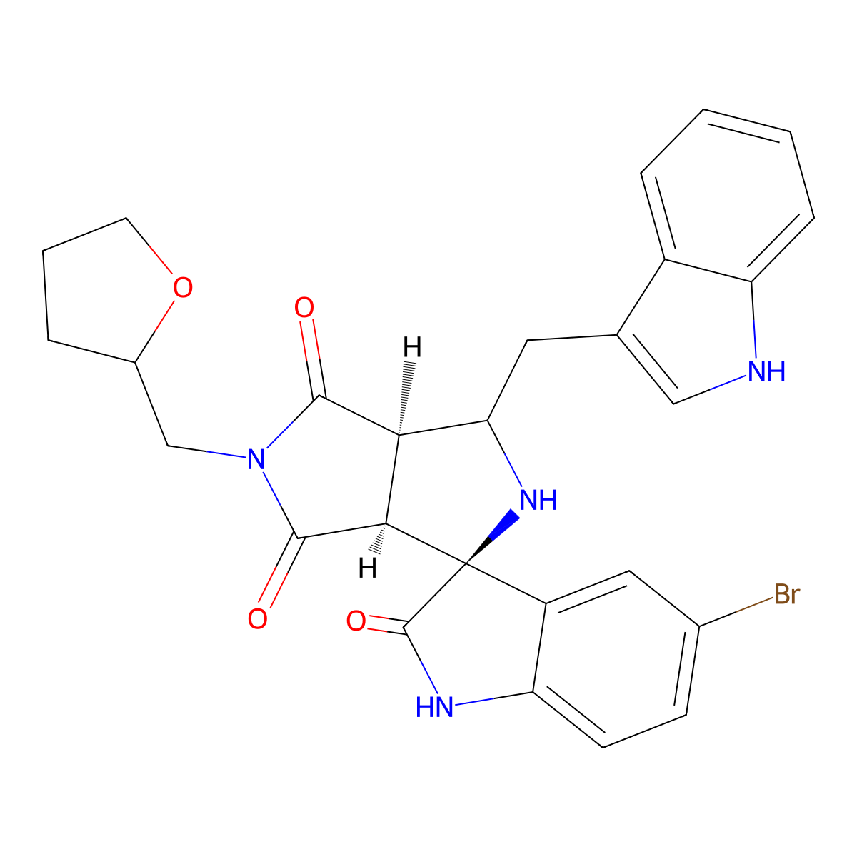 C27H25BrN4O4 molecular structure, CAS 1014042-59-1