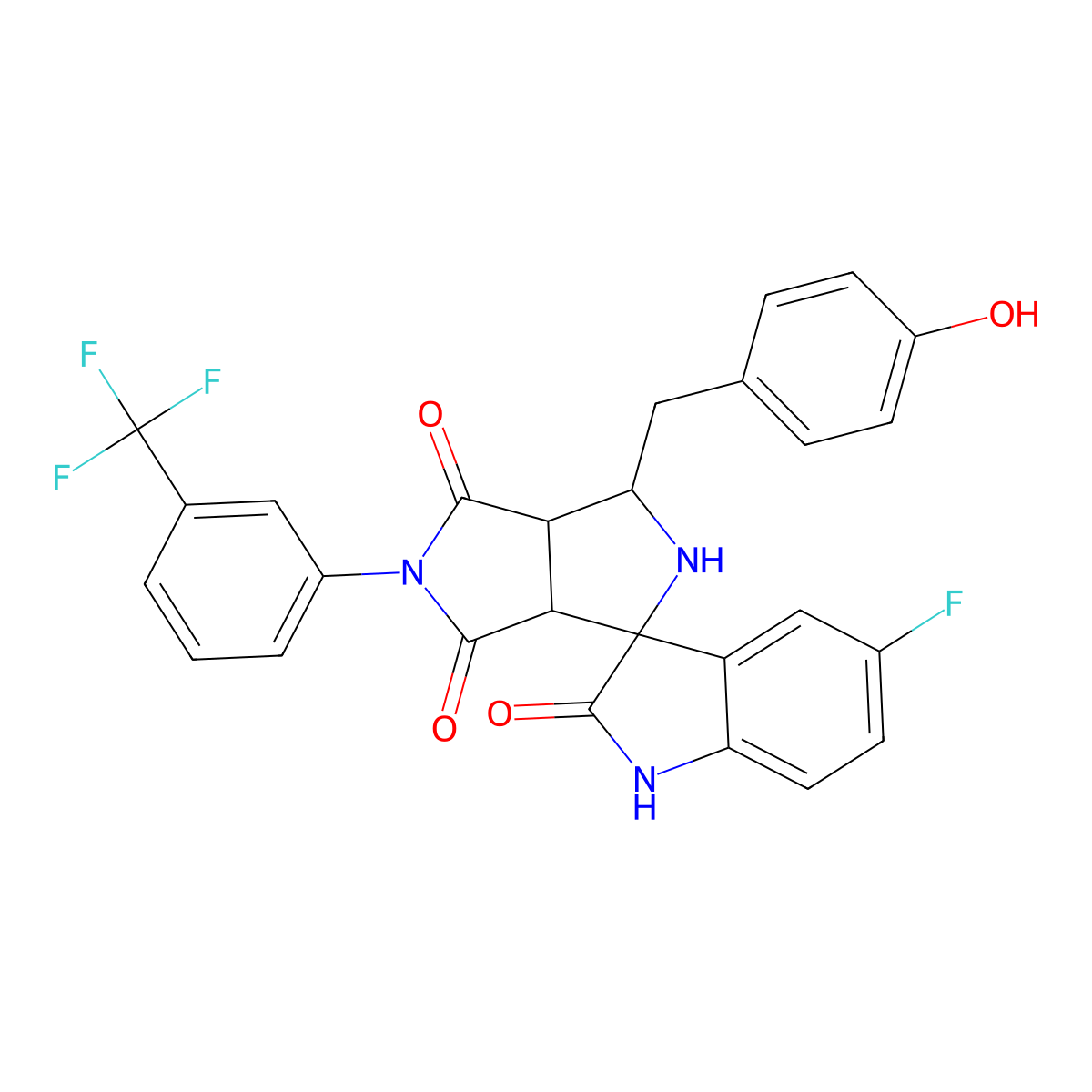 C27H19F4N3O4 molecular structure, CAS 1014044-73-5