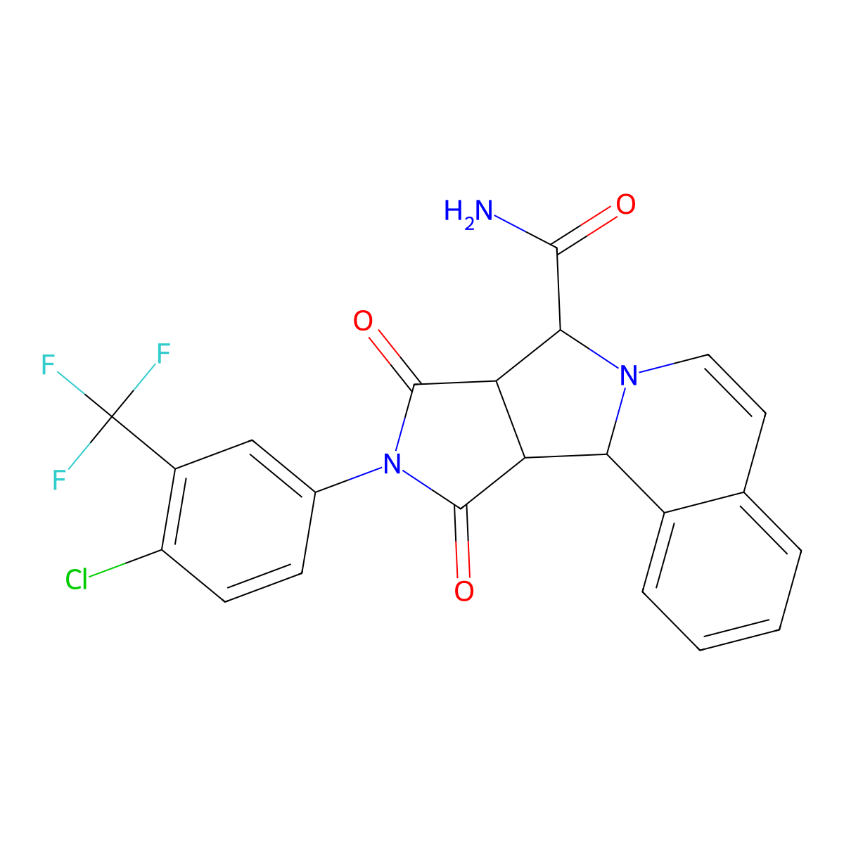 C22H15ClF3N3O3 molecular structure, CAS 1014045-13-6
