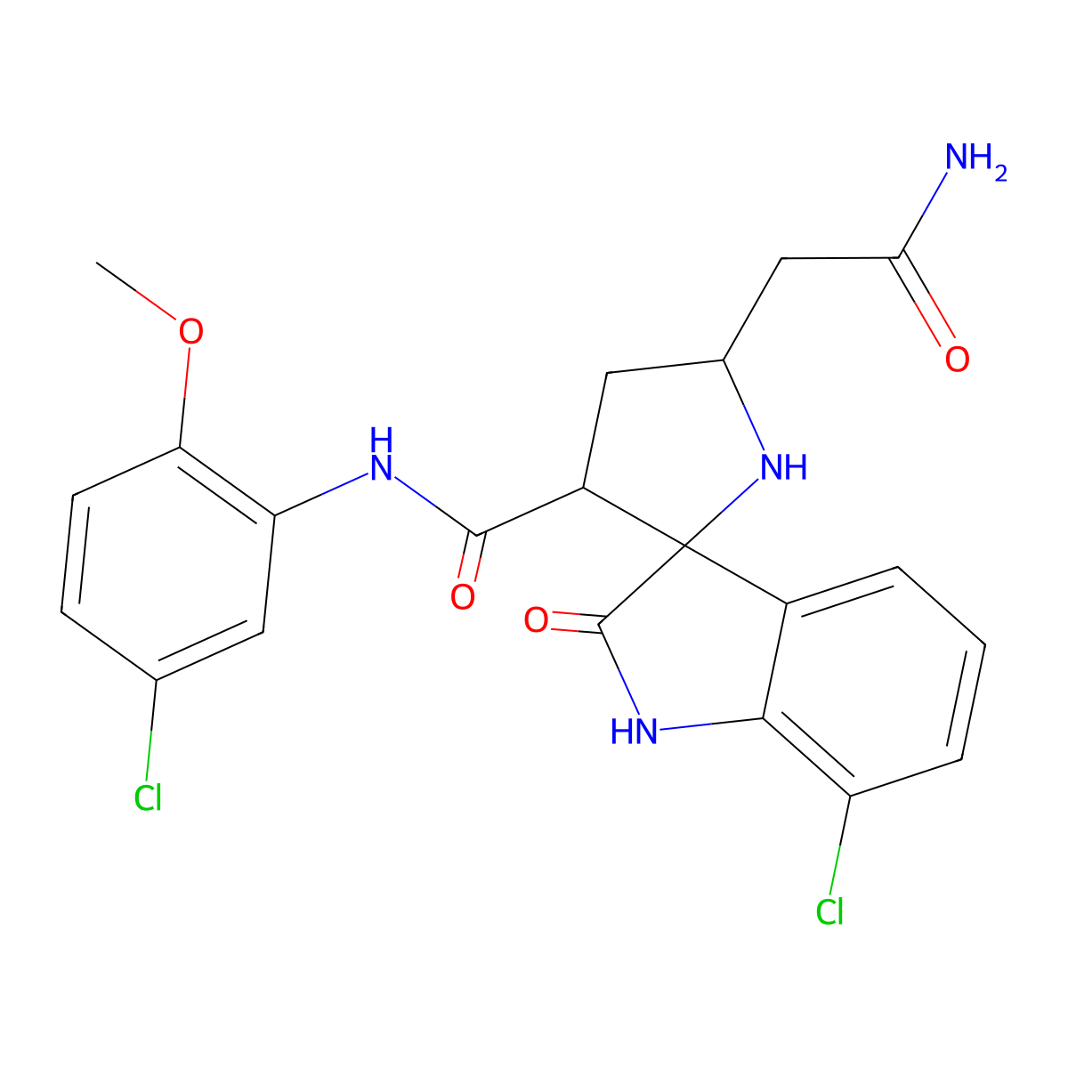 C21H20Cl2N4O4 molecular structure, CAS 1014045-40-9