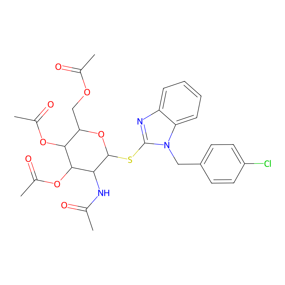 C28H30ClN3O8S molecular structure, CAS 1014058-81-1