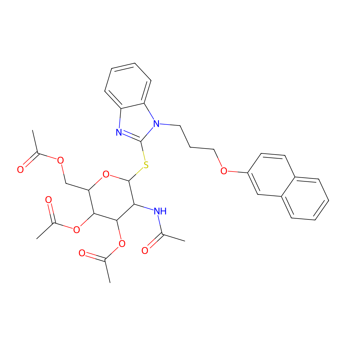 C34H37N3O9S molecular structure, CAS 1014058-93-5