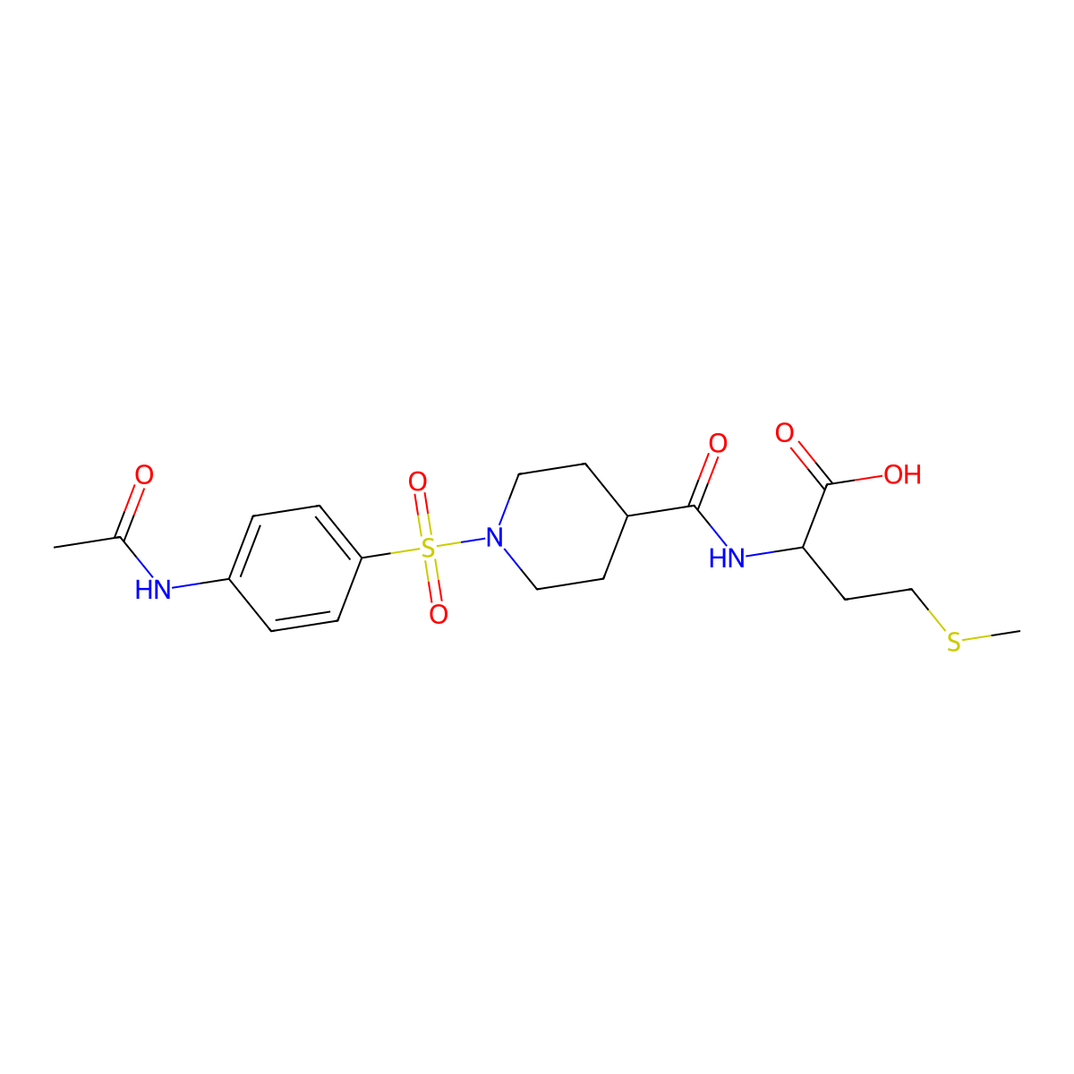 C19H27N3O6S2 molecular structure, CAS 1014064-00-6