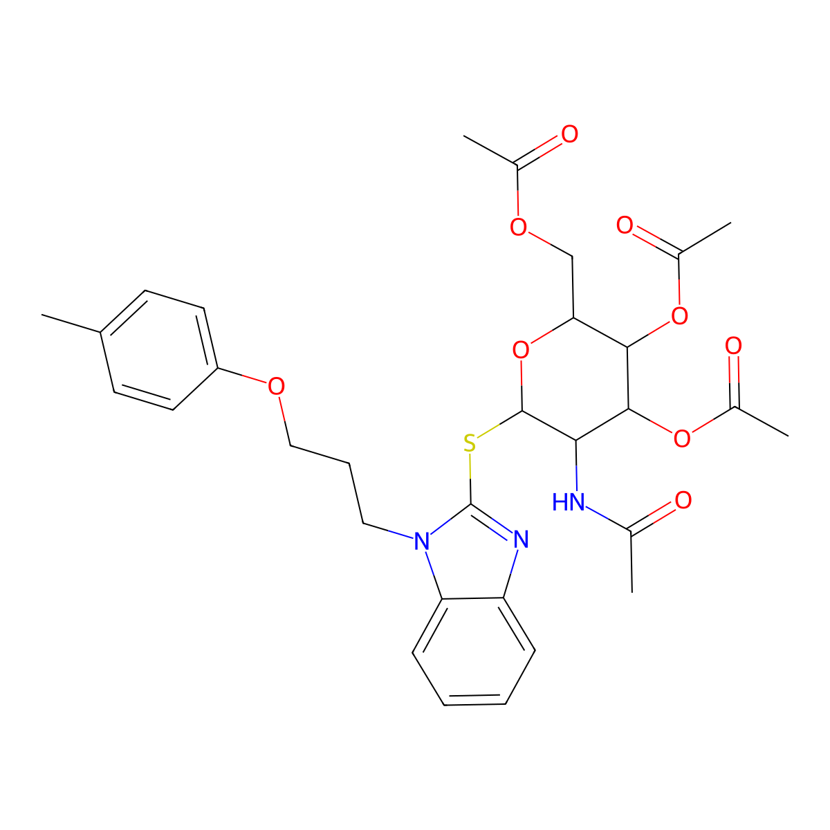 C31H37N3O9S molecular structure, CAS 1014080-51-3