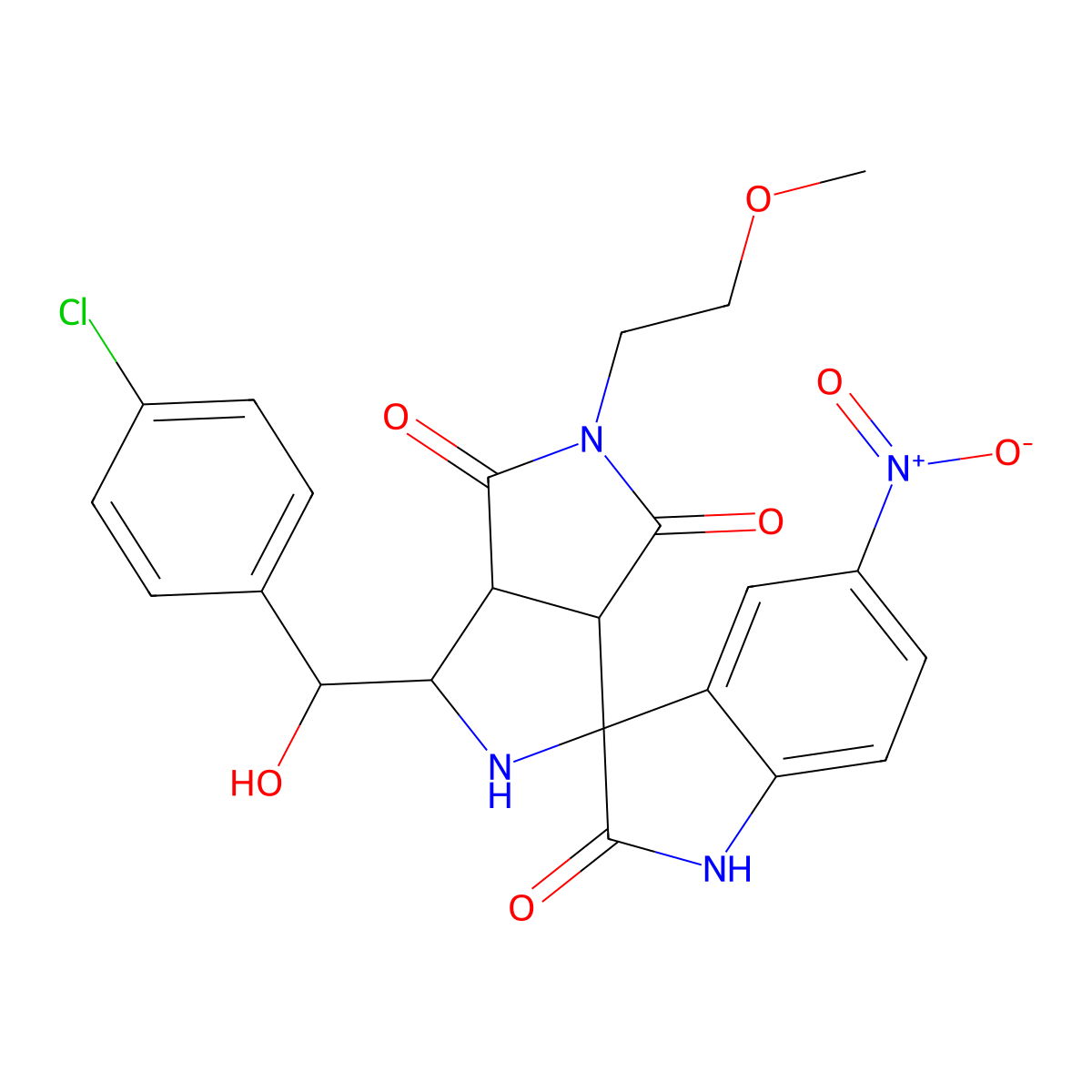 C23H21ClN4O7 molecular structure, CAS 1014084-52-6