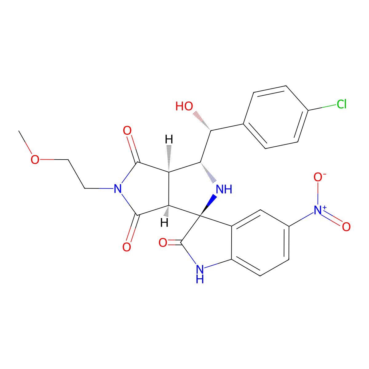C23H21ClN4O7 molecular structure, CAS 1014084-52-6