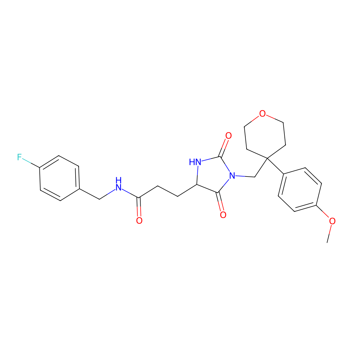 C26H30FN3O5 molecular structure, CAS 1014085-82-5