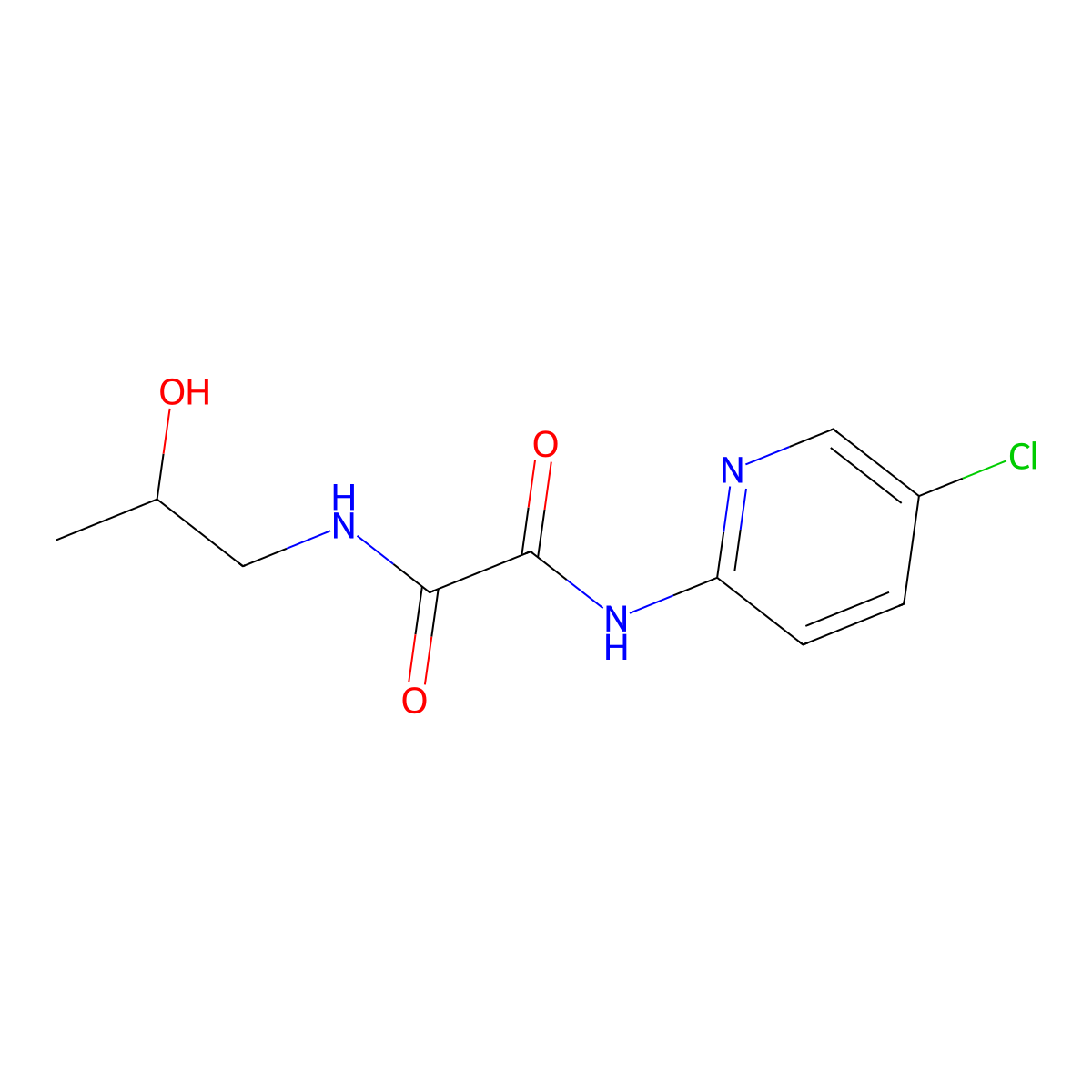 N'-(5-Chloropyridin-2-YL)-N-(2-hydroxypropyl)ethanediamide molecular structure, CAS 1014086-51-1