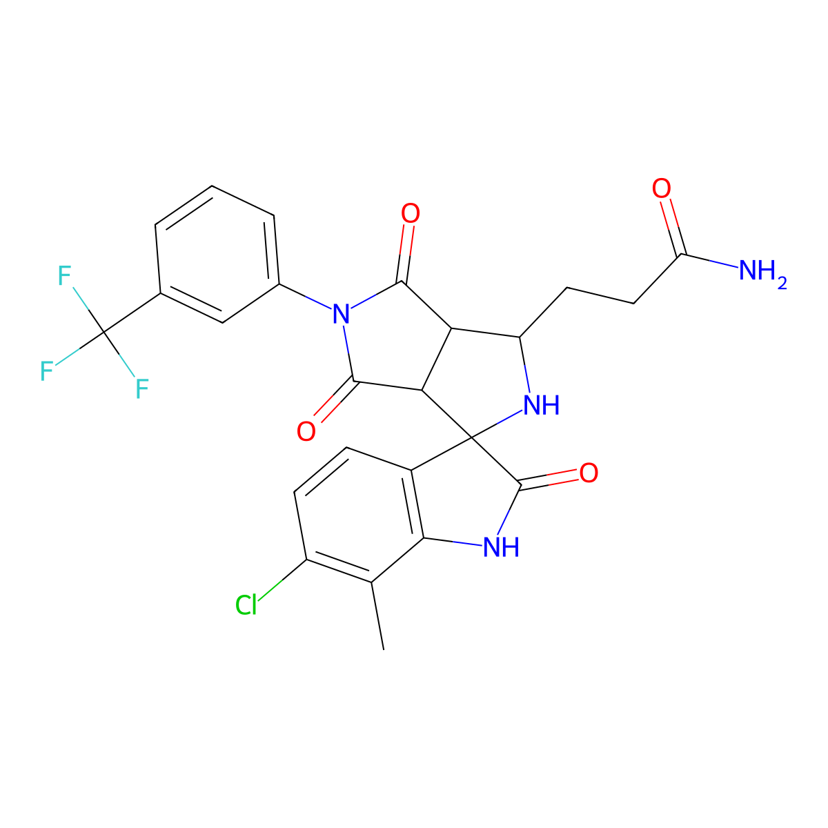 C24H20ClF3N4O4 molecular structure, CAS 1014088-82-4