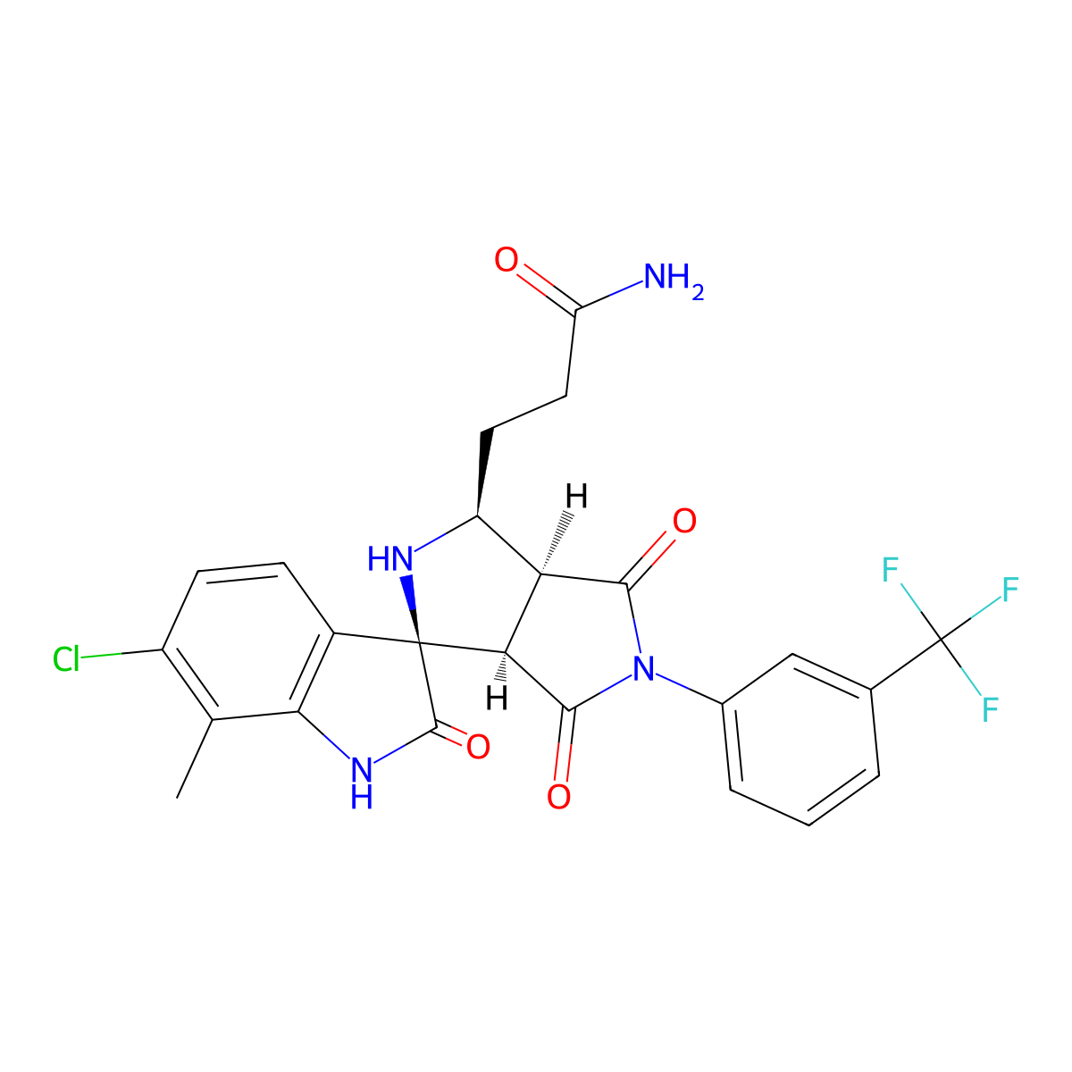 C24H20ClF3N4O4 molecular structure, CAS 1014088-82-4