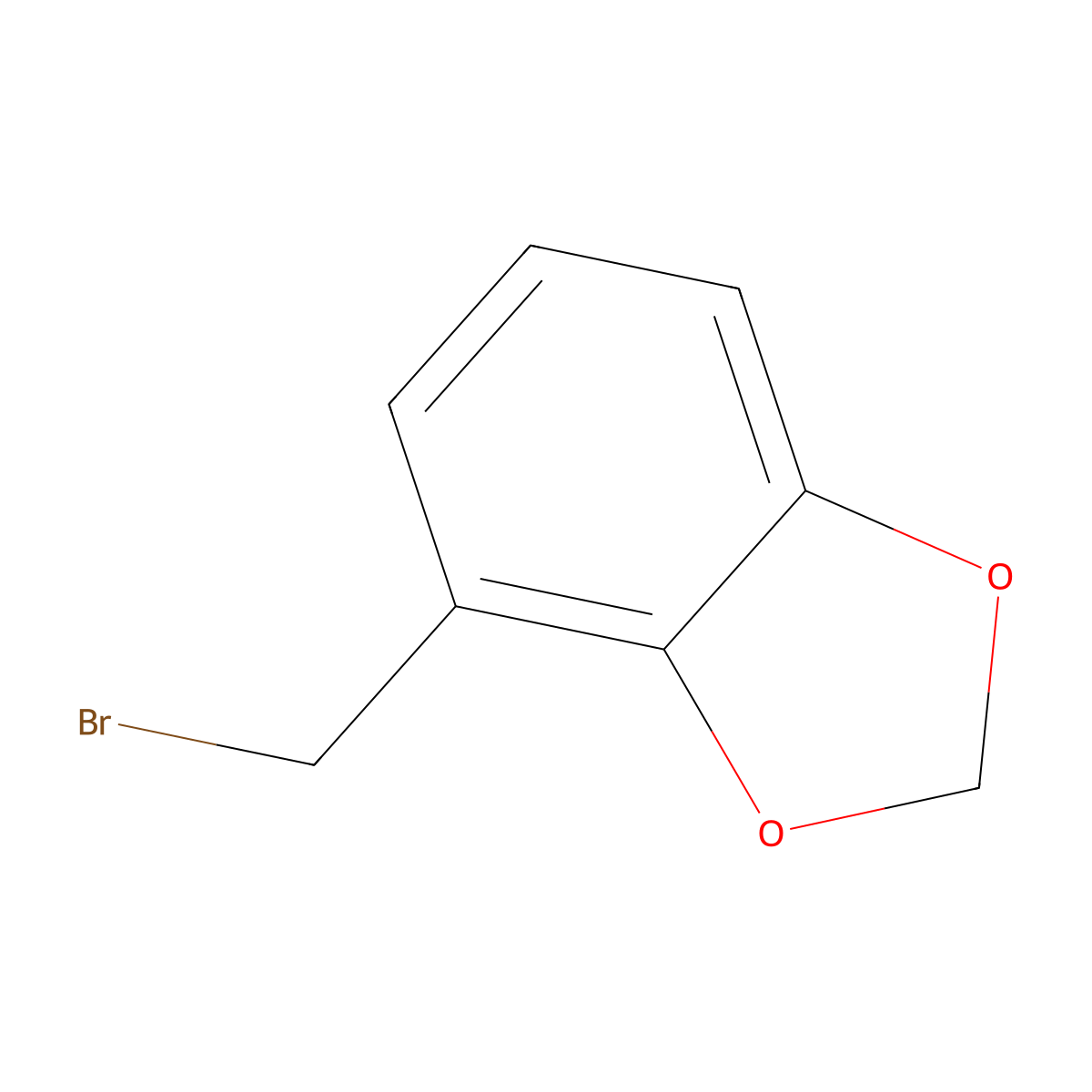 4-(Bromomethyl)benzo[d][1,3]dioxole molecular structure, CAS 101417-40-7