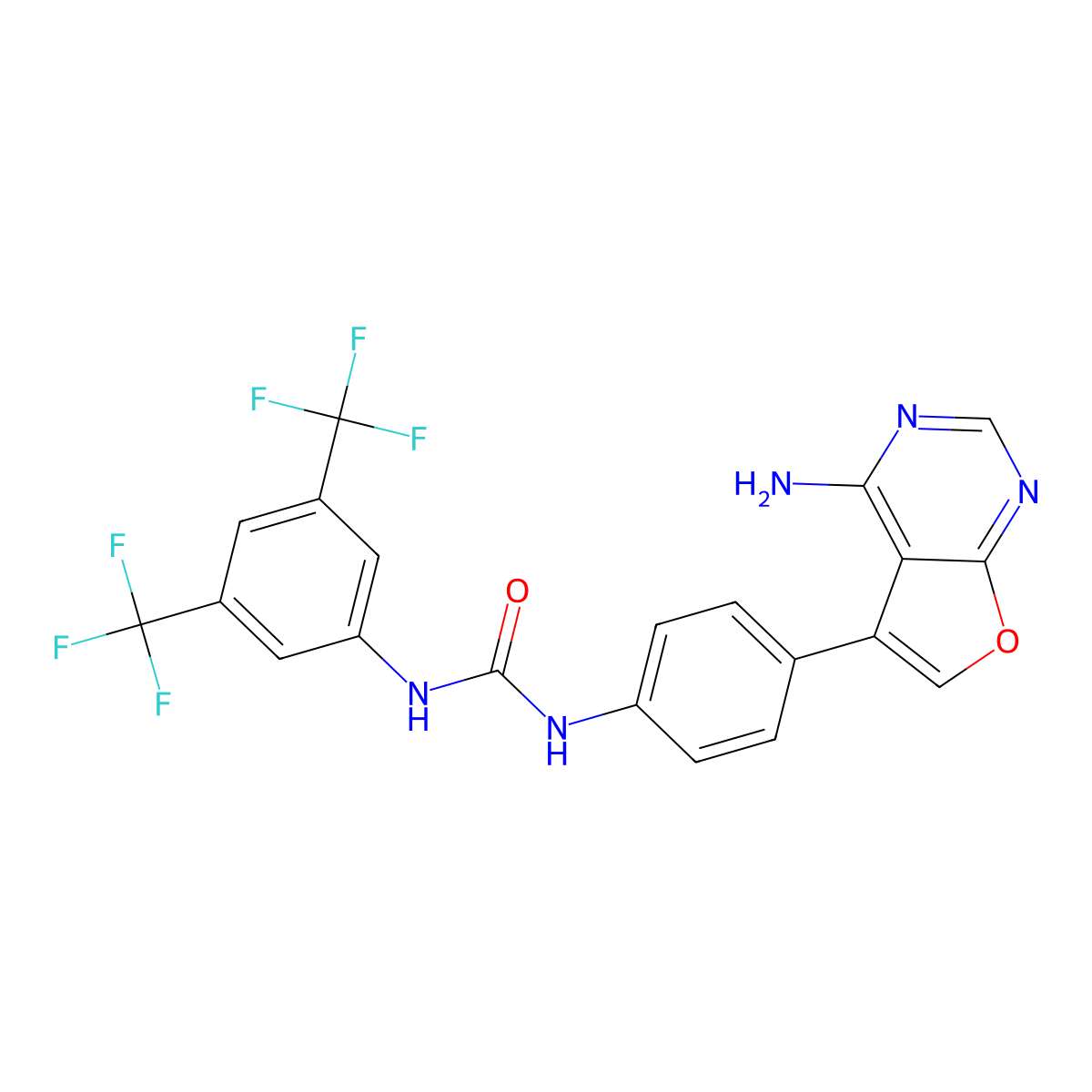 TIE-2/VEGFR-2 kinase-IN-5 molecular structure, CAS 1014407-83-0