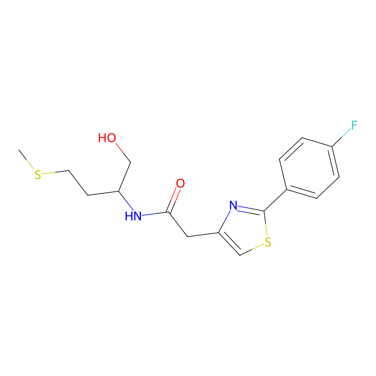 C16H19FN2O2S2 molecular structure, CAS 1014408-74-2