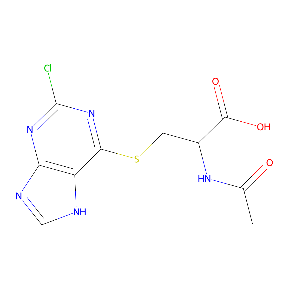 C10H10ClN5O3S molecular structure, CAS 1014409-70-1