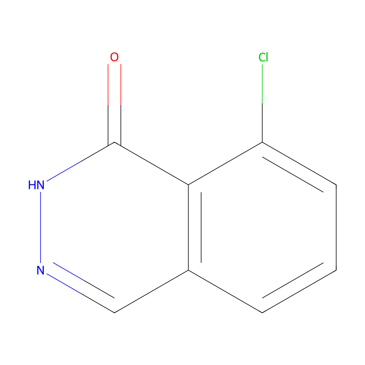 8-Chloro-1(2H)-phthalazinone molecular structure, CAS 101494-94-4