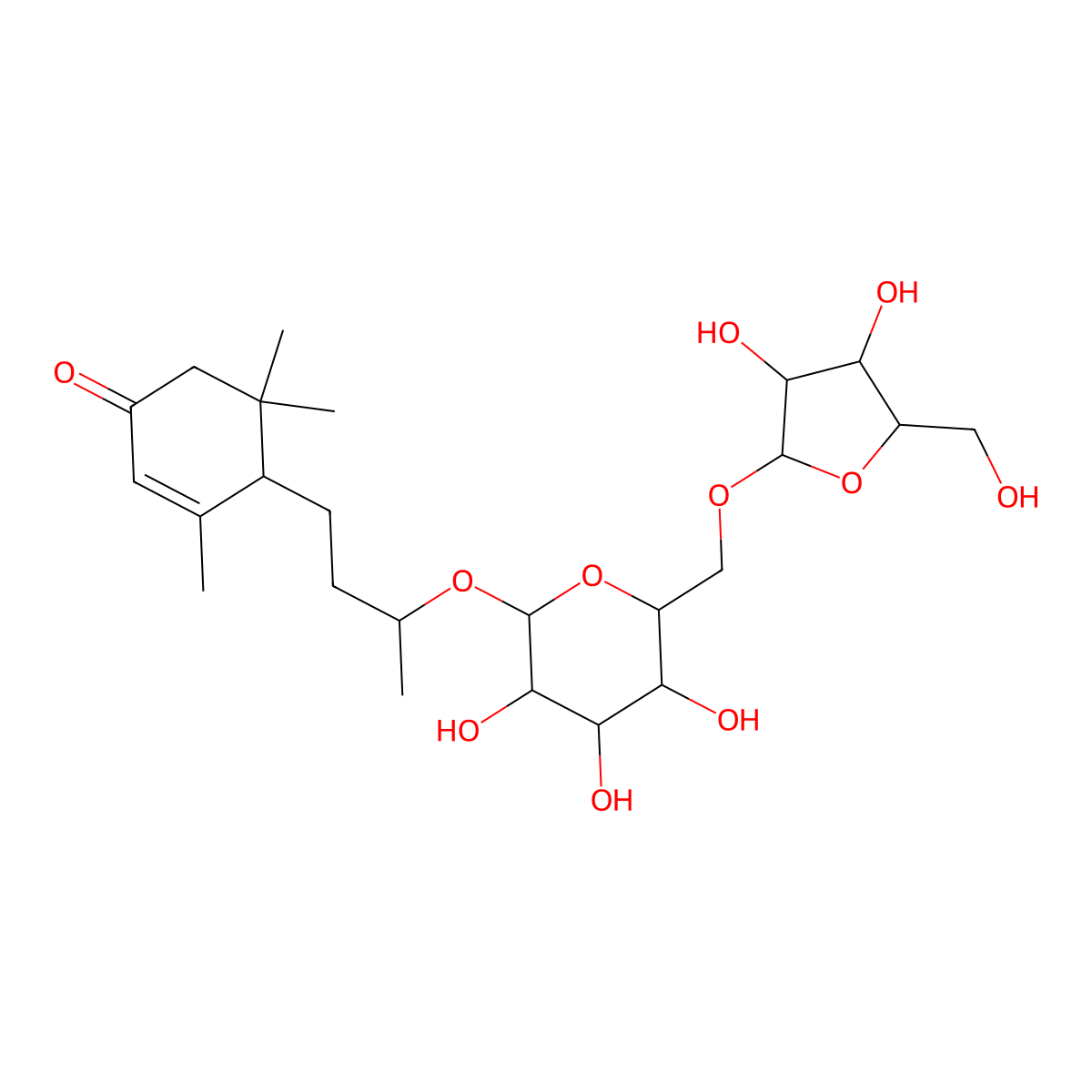 Leeaoside molecular structure, CAS 1015063-56-5