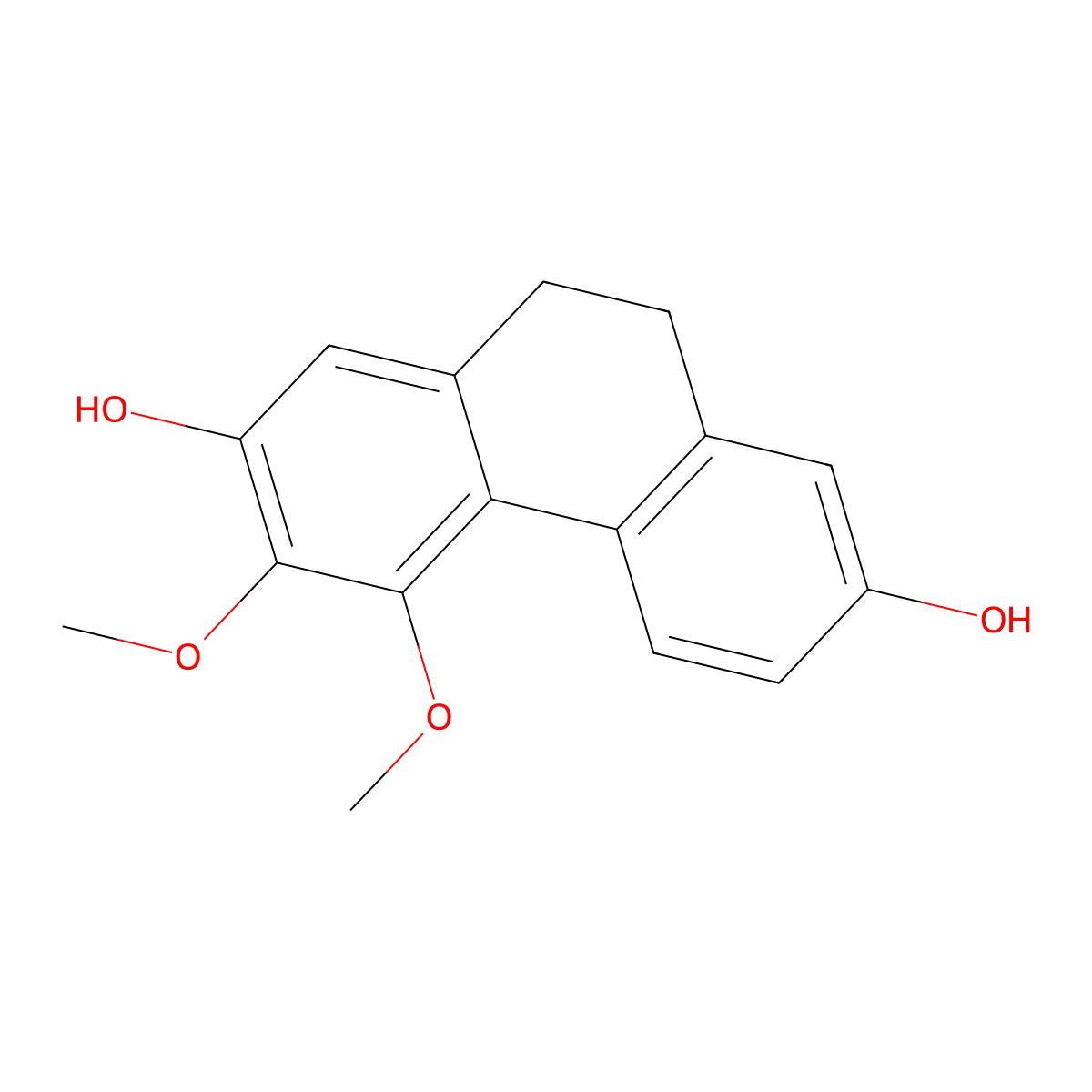 Erianthridin molecular structure, CAS 101508-48-9