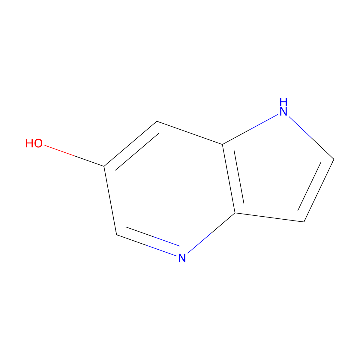 1H-Pyrrolo(3,2-b)pyridin-6-ol molecular structure, CAS 1015609-35-4