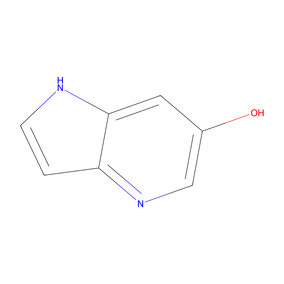 1H-Pyrrolo(3,2-b)pyridin-6-ol molecular structure, CAS 1015609-35-4