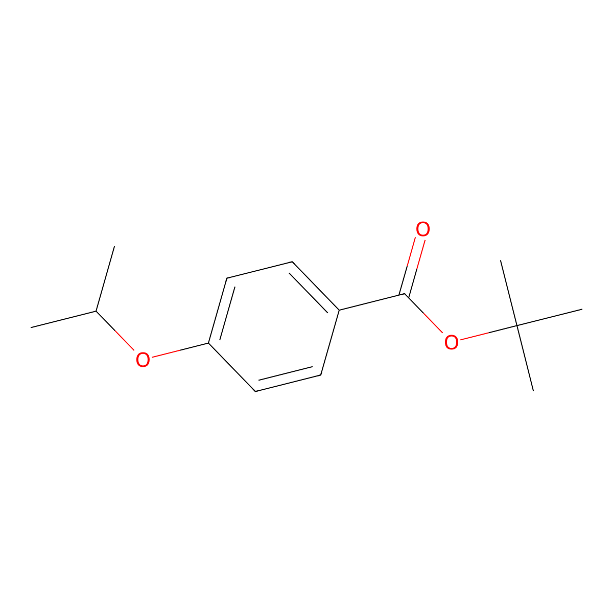 4-Isopropoxy-benzoic acid tert-butyl ester molecular structure, CAS 1015776-08-5
